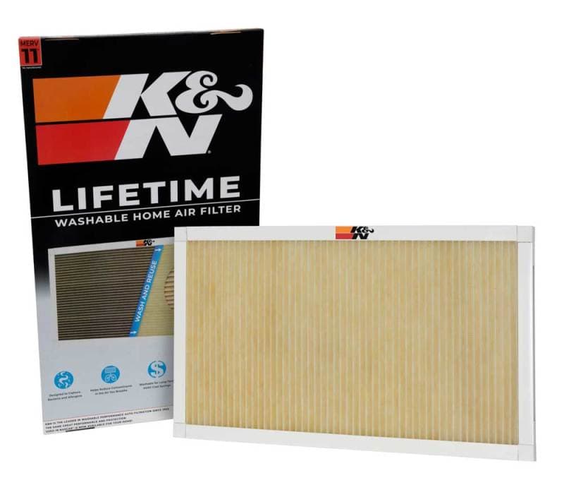 K&N Engineering HVAC Air Filter MERV 11 Washable Reusable Pleated Synthetic - Image 3