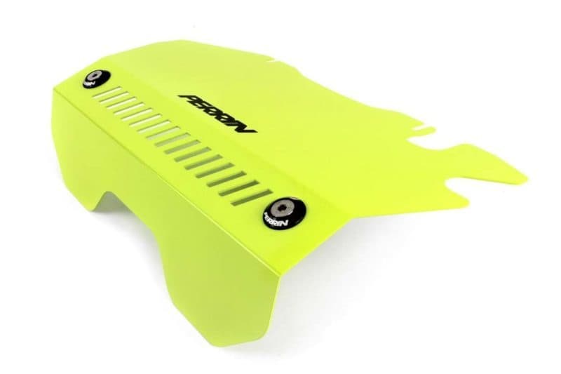 Perrin Performance Engine Cover Kit for 15-21 Subaru WRX Neon Yellow - Image 3