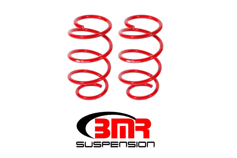 BMR Suspension Lowering Springs for 2015-2024 Mustang Chrome Silicon High-Ten...