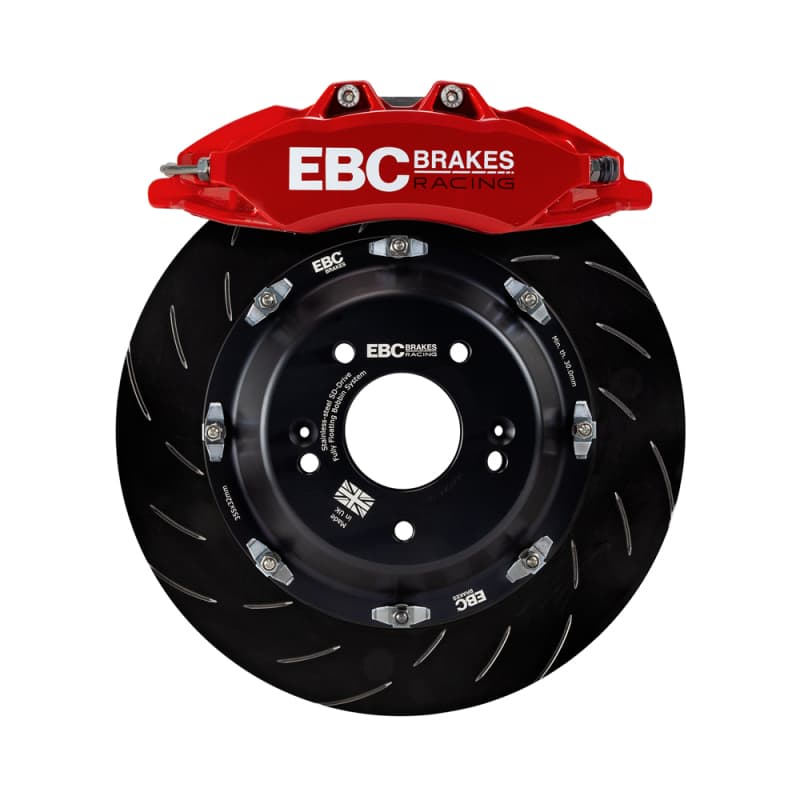 EBC Big Brake Kit for BMW M3 (E90/E92/E82) Red Apollo-6 Calipers 380mm Rotors