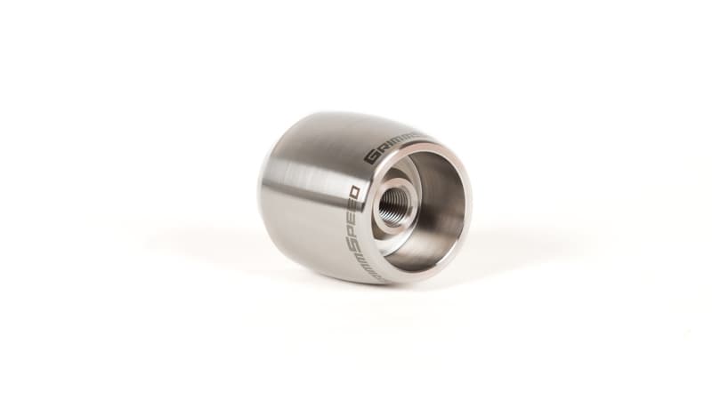 GrimmSpeed Stubby Shift Knob Stainless Steel M12x1.25 - Image 2