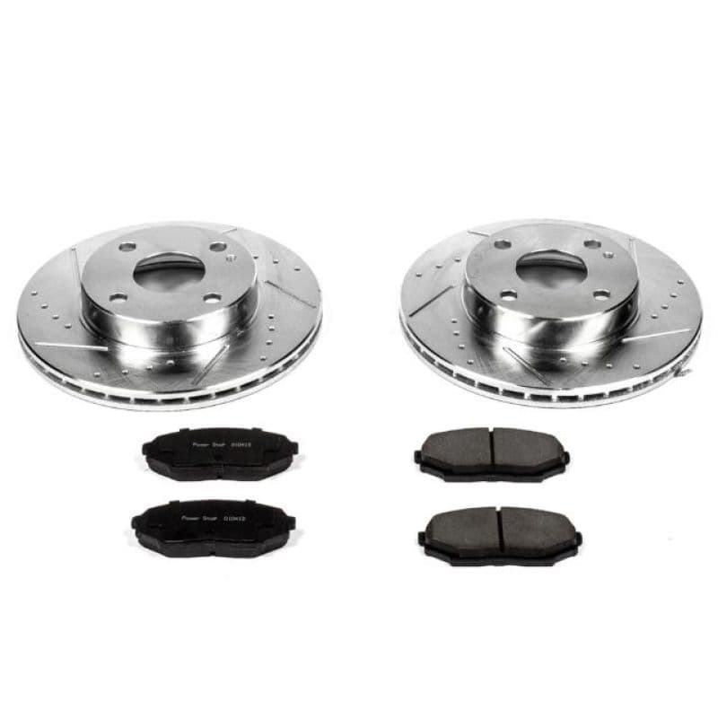 PowerStop Z23 Evolution Brake Kit for Daily Driver with Carbon-Fiber Ceramic ...