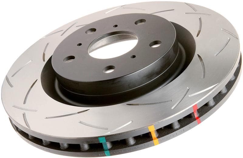 DBA 4000 Series T3 Slotted Brake Rotors Single Piece Performance - Image 2