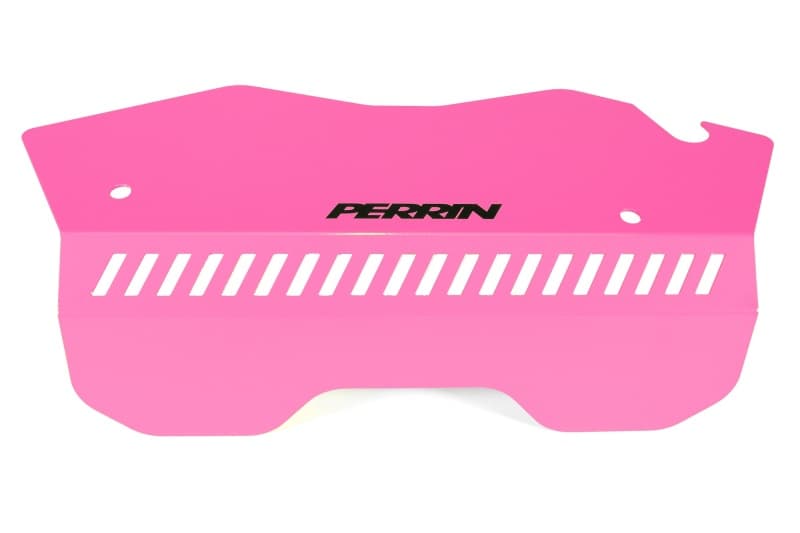 Perrin Performance Pulley Cover for 22-25 Subaru WRX Hyper Pink Tall Without AOS - Image 2