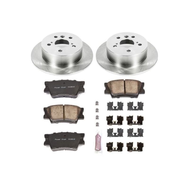 PowerStop Z17 Stock Replacement Brake Kit with Ceramic Pads and Rotors