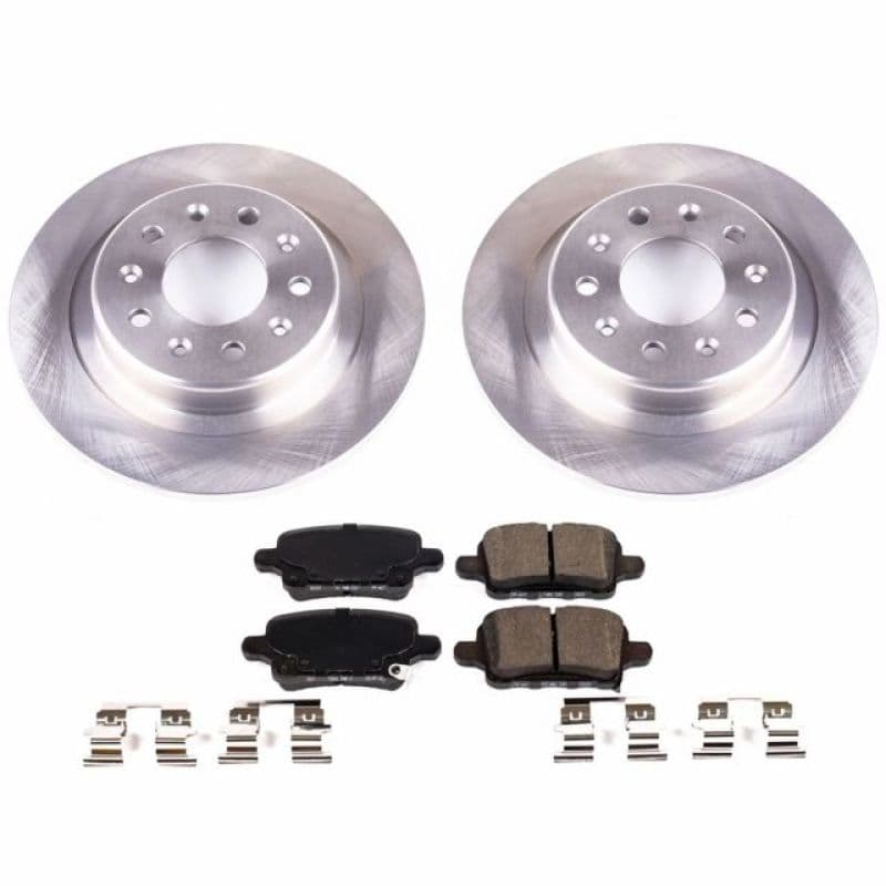 PowerStop Autospecialty Brake Kit with Z17 Ceramic Pads and Rotors
