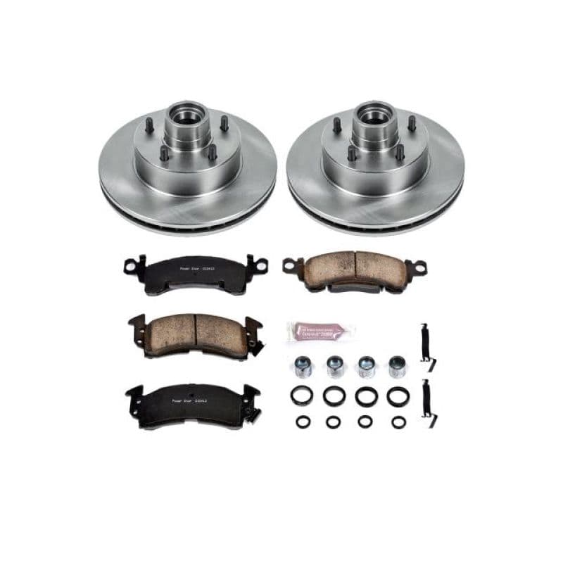 PowerStop Z17 Stock Replacement Brake Kit with Ceramic Pads and Rotors