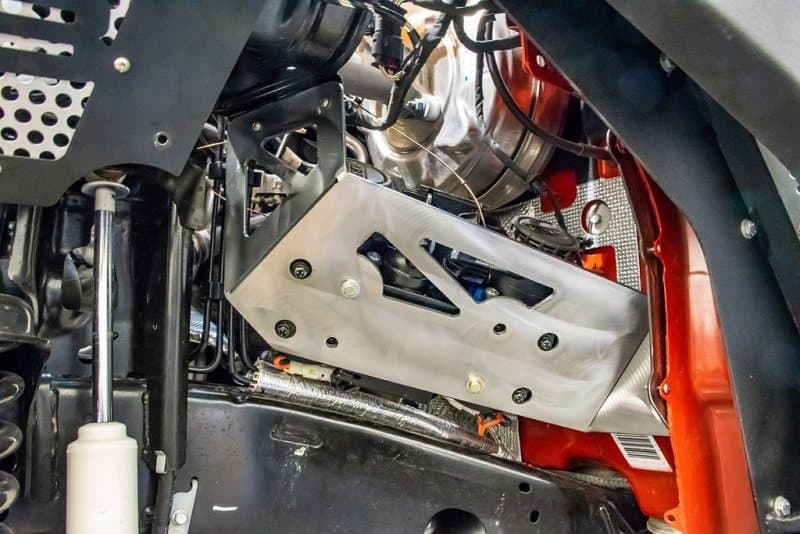 DV8 Offroad Compressor Mount for Jeep JL ARB Twin Compressor Inside Engine Bay - Image 5