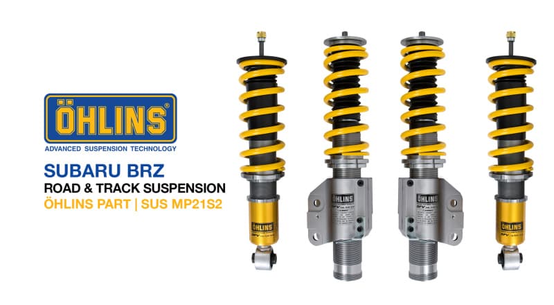 Ohlins Coilover Suspension Dual Flow Valve Adjustable Ride Height & Damping