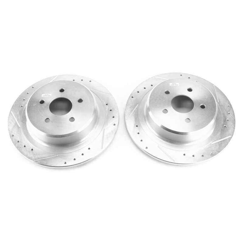 PowerStop Evolution Drilled/Slotted Rotor 355mm for Improved Cooling