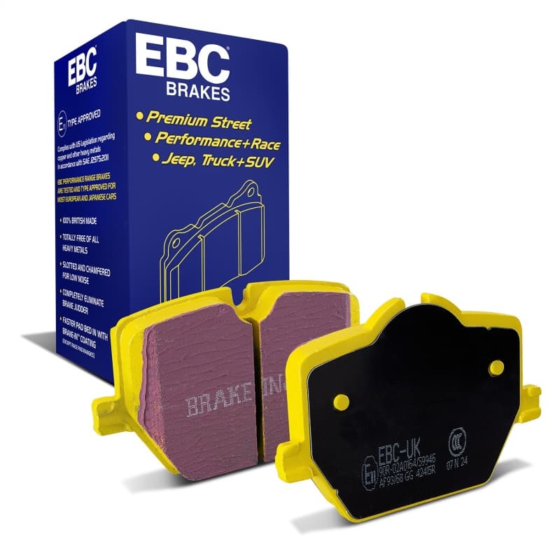 EBC Yellowstuff Brake Pad Set for Street & Track Driving High Performance