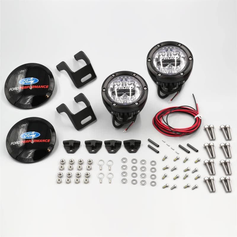 Ford Racing Mirror Mounted Light Kit 4in 28W 8600 Lumens - Image 2