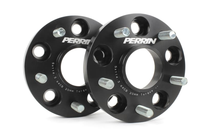 Perrin Performance 20mm 64.1mm 5x114.3 Wheel Spacers for Honda Civic Si / Acu...