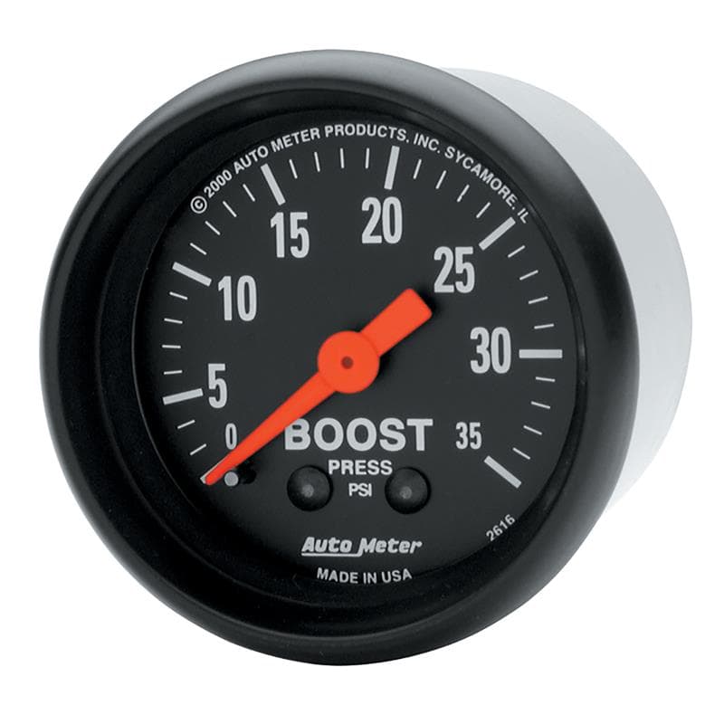 AutoMeter Mechanical Boost Gauge 1/8" NPT Pressure Connection