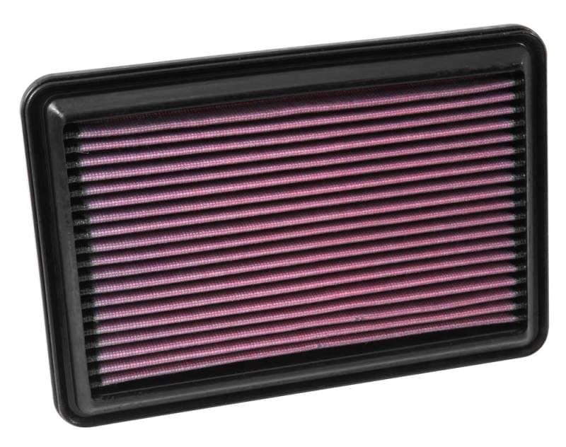 K&N Engineering Drop-In Air Filter Washable Reusable High-Flow for Multiple V...