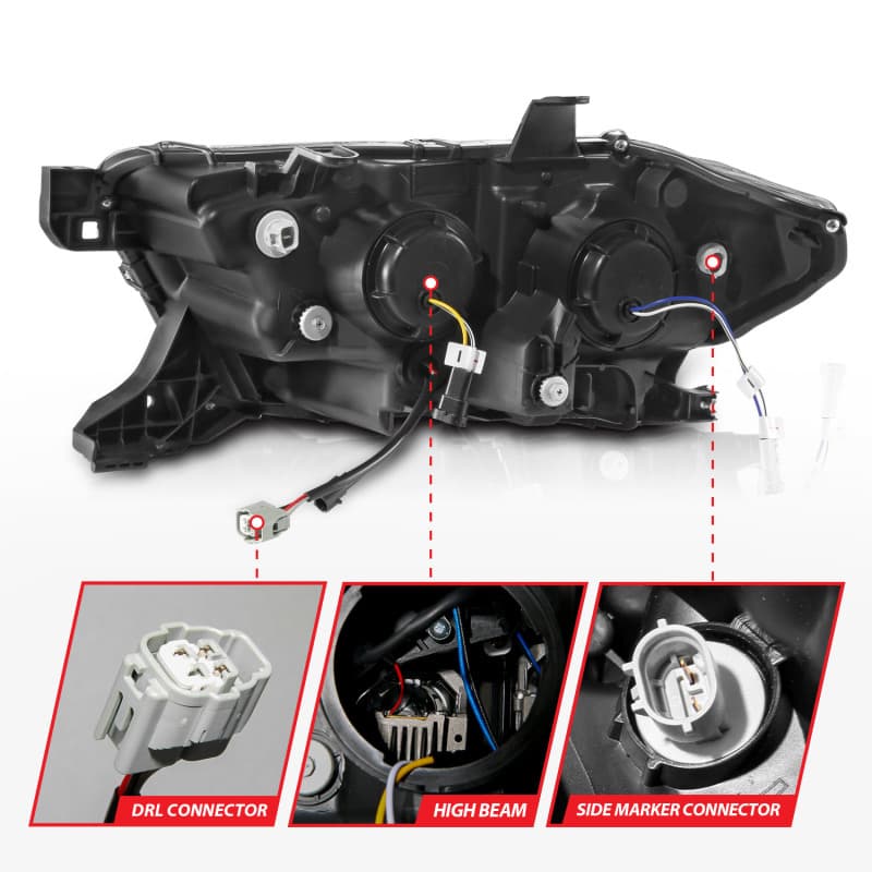 ANZO LED Projector Headlights for Chevy C6 111563 - Image 5