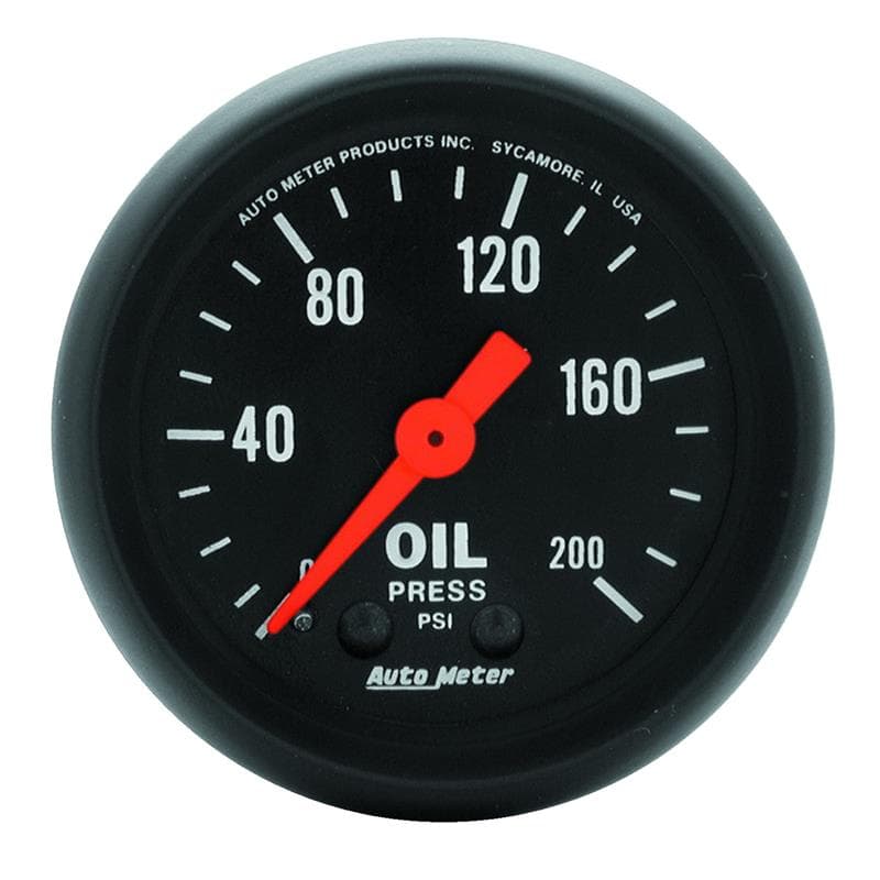 AutoMeter Mechanical Oil Pressure Gauge 1/8" NPT Connection - Image 2