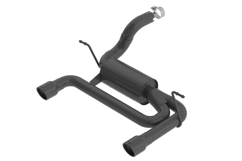 Borla Axle-Back Exhaust 2.5" Diameter with Ceramic Satin Black Tips - Image 2