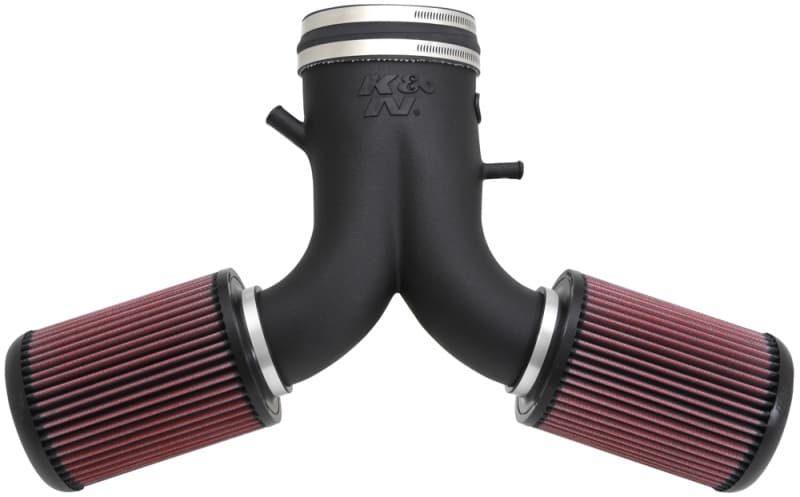 K&N Engineering 57 FIPK Air Intake for Increased Airflow with HDPE Tube