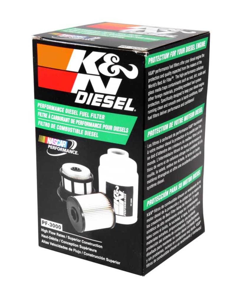 K&N Engineering Inline Fuel Filter High Flow Carbon Steel Housing PF-3000 - Image 4