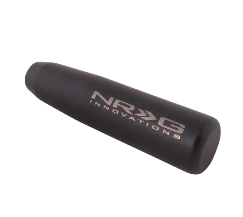 NRG Shift Knob Universal 5in Heavy Weight 1.27Lbs Black Wrinkle Finish - Image 2