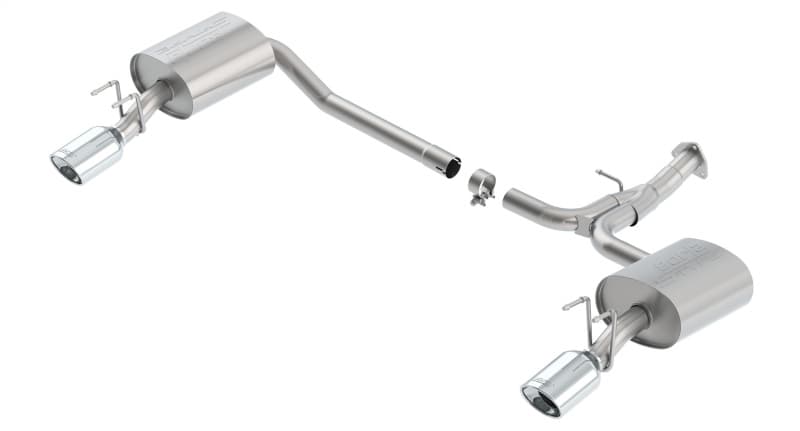 Borla Axle-Back Exhaust for Honda Accord Dual Exit Stainless Steel Tips - Image 2