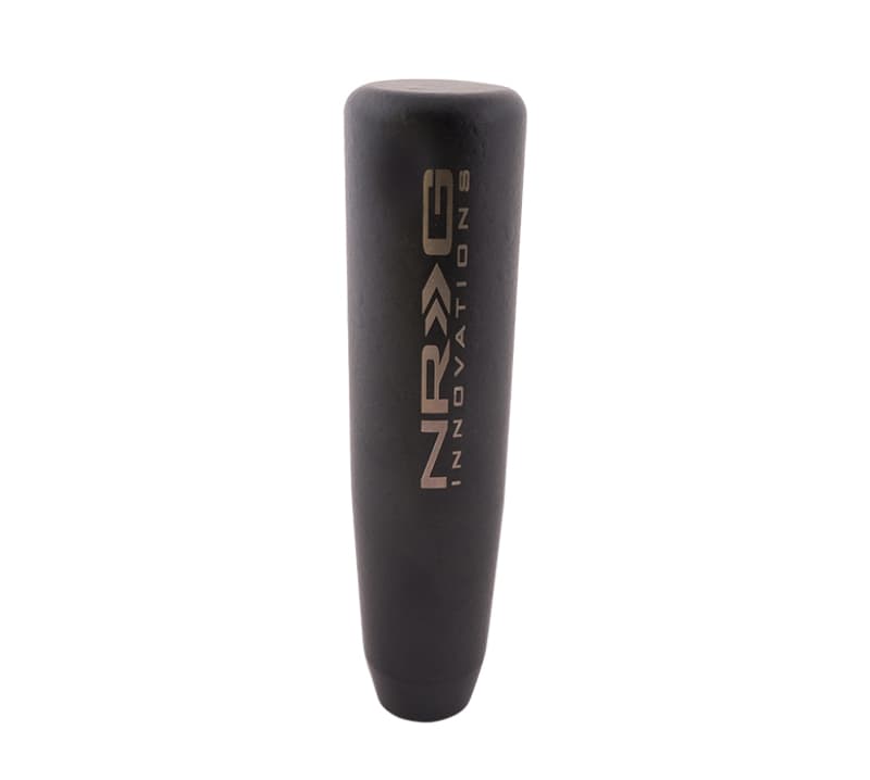 NRG Shift Knob Universal 5in Heavy Weight 1.27Lbs Black Wrinkle Finish - Image 3