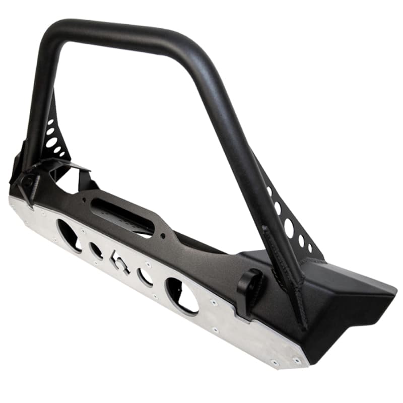 Artec Industries Front Bumper with Skid for Jeep JK Black Powder Coat