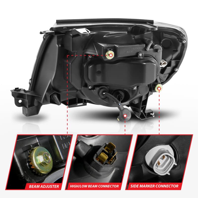 ANZO LED Projector Headlights for Chevy C6 111564 - Image 5
