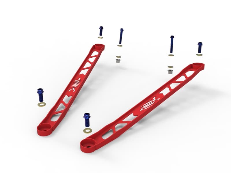 aFe CONTROL Strut Brace 304 Stainless Steel I-Beam with Titanium Bolts - Image 4
