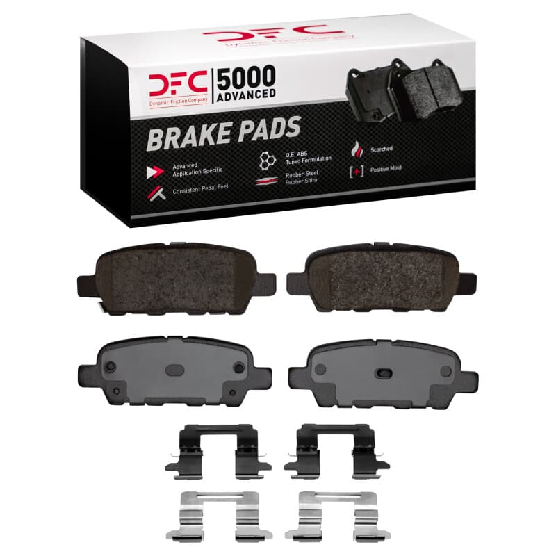 DFC Ceramic Brake Pads for Modern ABS Vehicles Advanced Friction Material