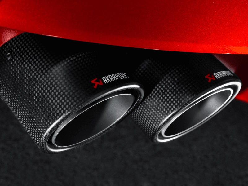 Akrapovic Tail Pipe Set - Carbon - Image 5