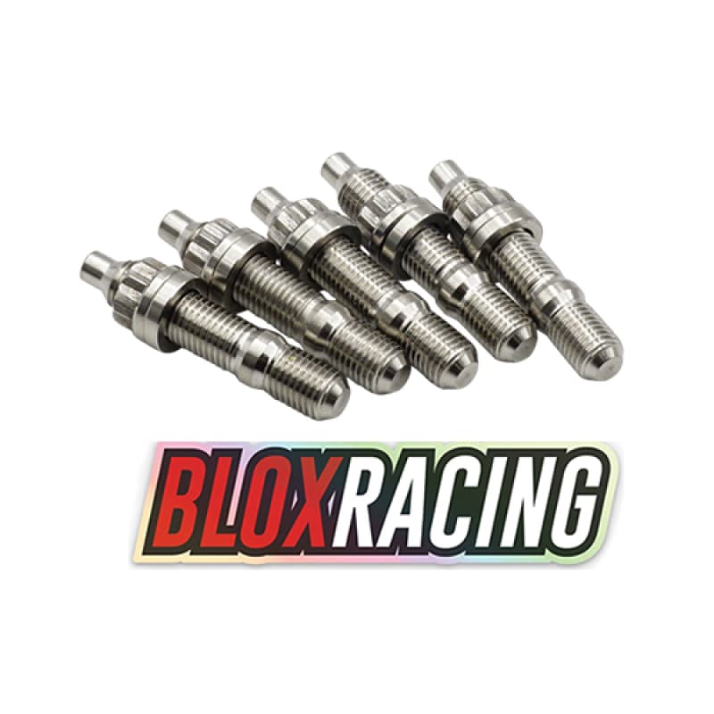 BLOX Racing Stainless Steel Exhaust Manifold Studs M10x1.25 55mm 5-Piece Set - Image 2