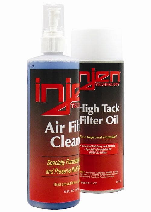 Injen Air Filter Recharge Kit with Cleaner and Oil - Image 2