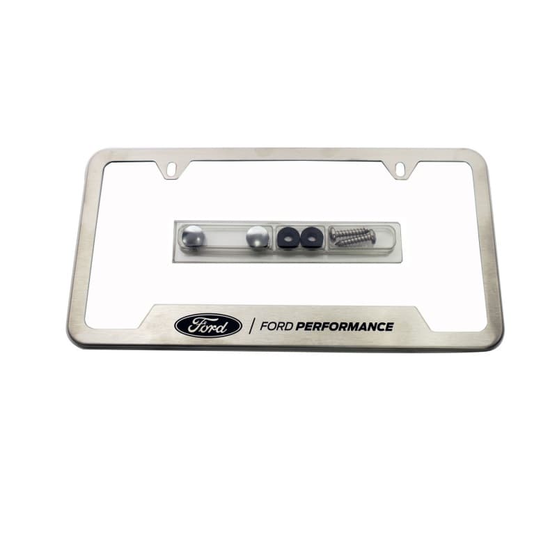 Ford Racing License Plate Frame for Ford Vehicles Stainless Steel - Image 2