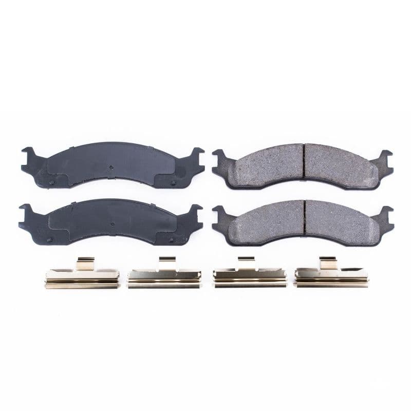 PowerStop Z17 Evolution Plus Ceramic Brake Pads with Stainless Steel Hardware