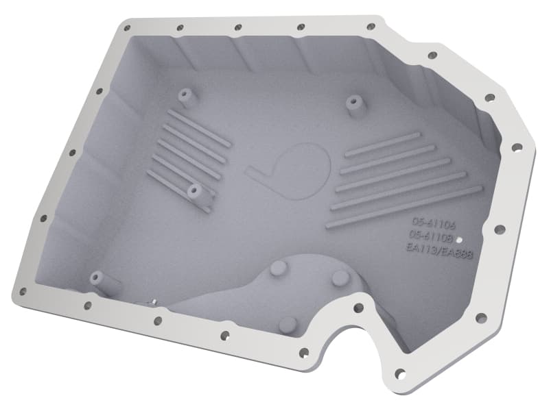 aFe Oil Pan Increased Capacity with Cooling Fins and Magnetic Drain Plug - Image 4