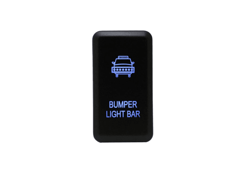 Cali Raised LED Switch for Toyota OEM Style Tall Bumper Light Bar Blue