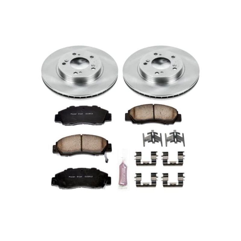 PowerStop Z17 Stock Replacement Brake Kit with Ceramic Pads and Rotors