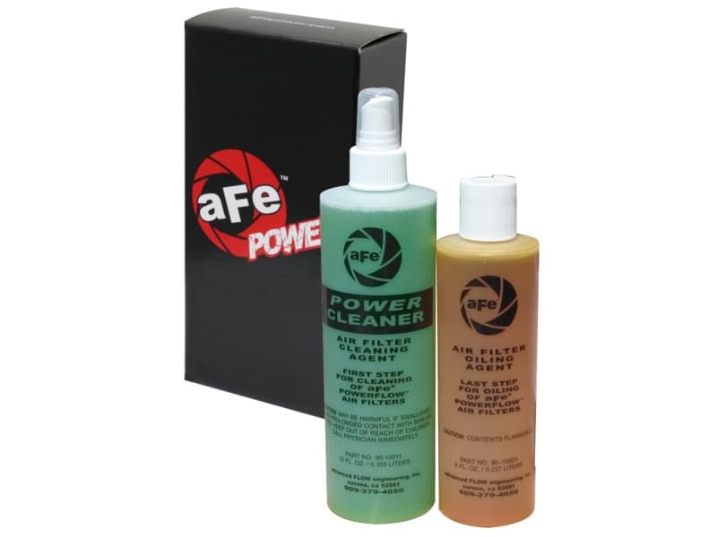 aFe Air Filter Restore Kit with Gold Filter Oil and Cleaner