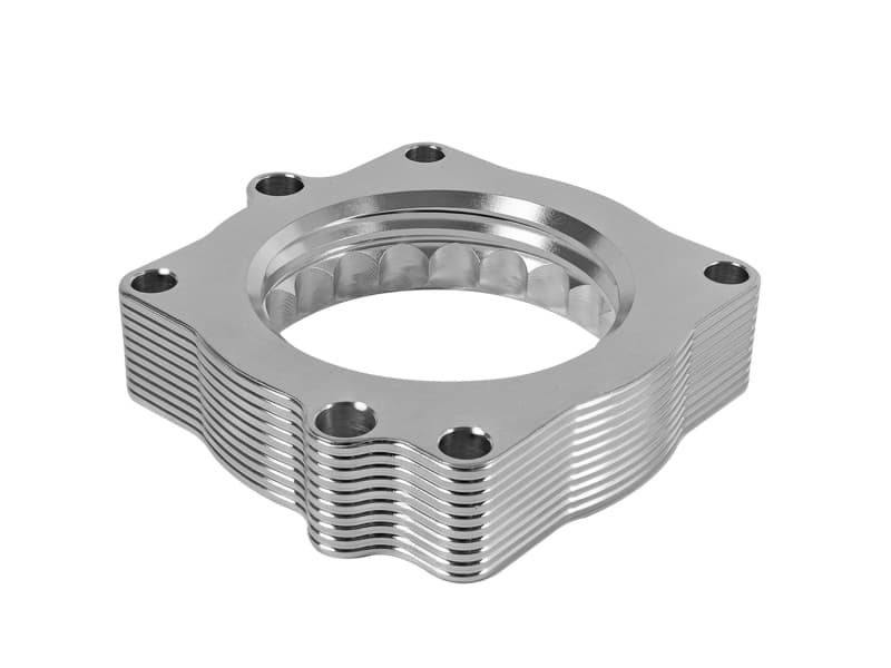 aFe Silver Bullet Throttle Body Spacer for Improved Airflow T-6061 Billet Alu... - Image 2