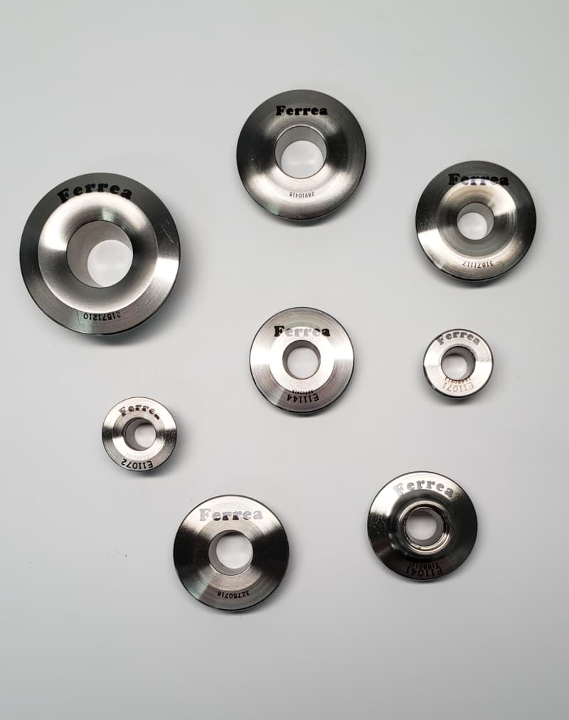 Ferrea Titanium Retainers for Acura/Honda K20 Double Spring 7 Deg Pro CNC Set...