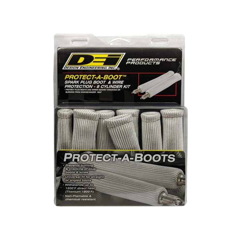 DEI Protect-A-Boot Spark Plug Boot Heat Shield 6" High Temp Glass Fiber - Image 4