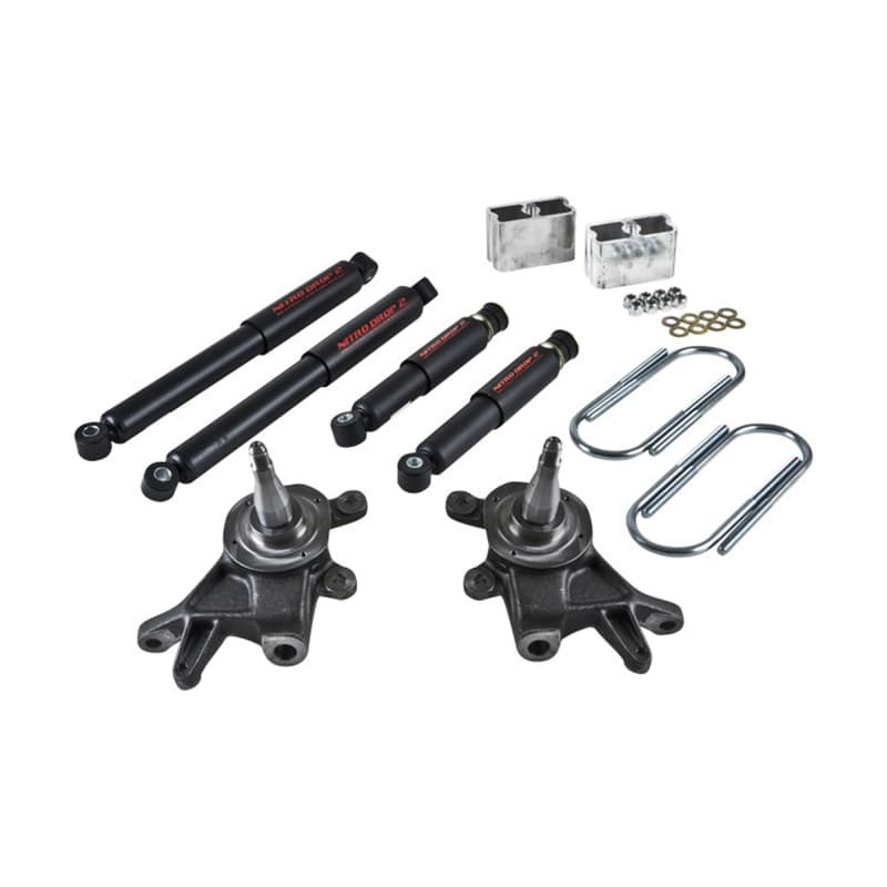 Belltech Lowering Kit for Sport Truck SUV with ND2 Nitro Drop 2 Shocks - Image 4