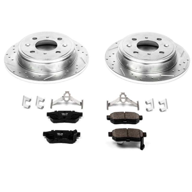 PowerStop Z23 Evolution Sport Brake Kit for Daily Driver Carbon-Fiber Ceramic...