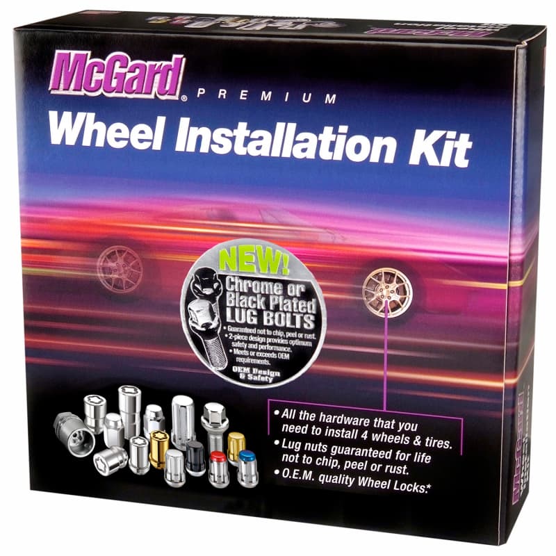 McGard Hex Lug Bolt Install Kit 2-Piece Design for 4 Wheels and Tires - Image 3