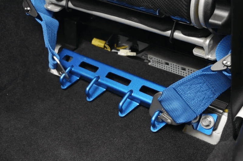 Cusco Power Brace Seat Rail Plus Set for 15-21 Subaru WRX STi & WRX - Image 2
