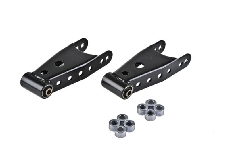 Belltech Shackle Kit for Trucks 1-3 Inch Lowering Heavy Gauge Steel - Image 2