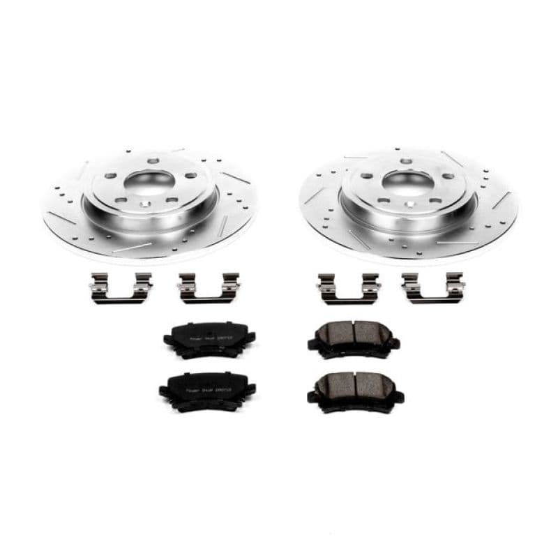 PowerStop Z23 Evolution Sport Brake Kit for Daily Driver Carbon-Fiber Ceramic...