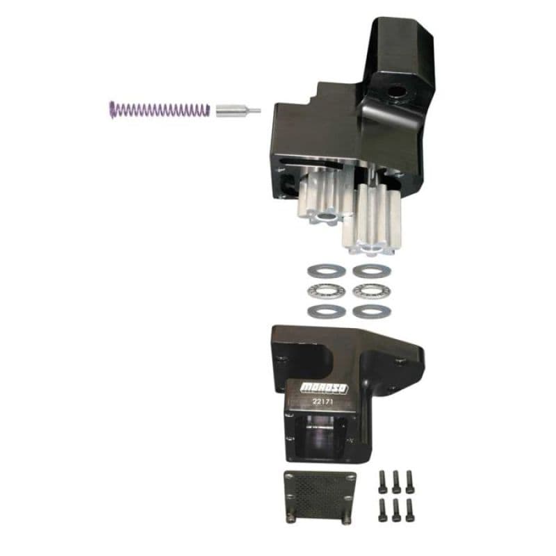 Moroso Oil Pump for Chevrolet Small Block High Volume Billet Aluminum - Image 2